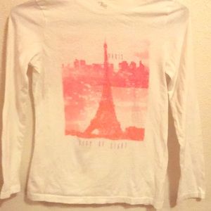Girls Paris Long Sleeve Shirt